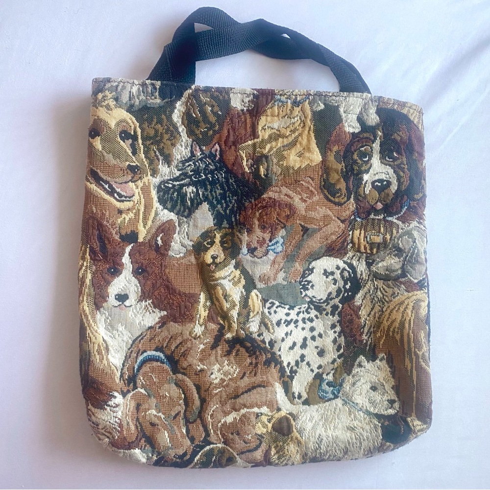 Handmade Dog Tote Bag